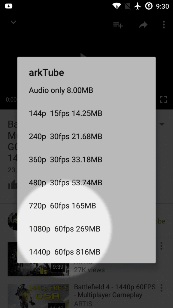 arkTube apk