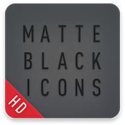 Matte Black Icon Pack