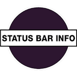 Status Bar Info